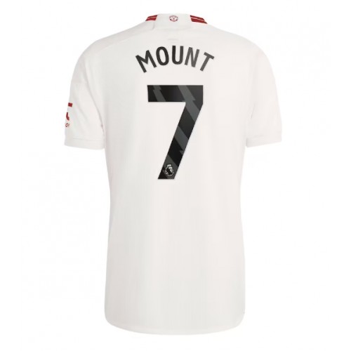 Moški Nogometni dresi Manchester United Mason Mount #7 Tretji 2023-24 Kratek Rokav